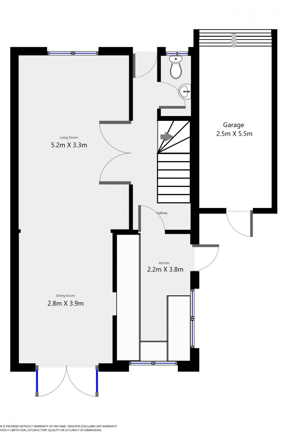 Floorplan for Meadow View Road, Exmouth