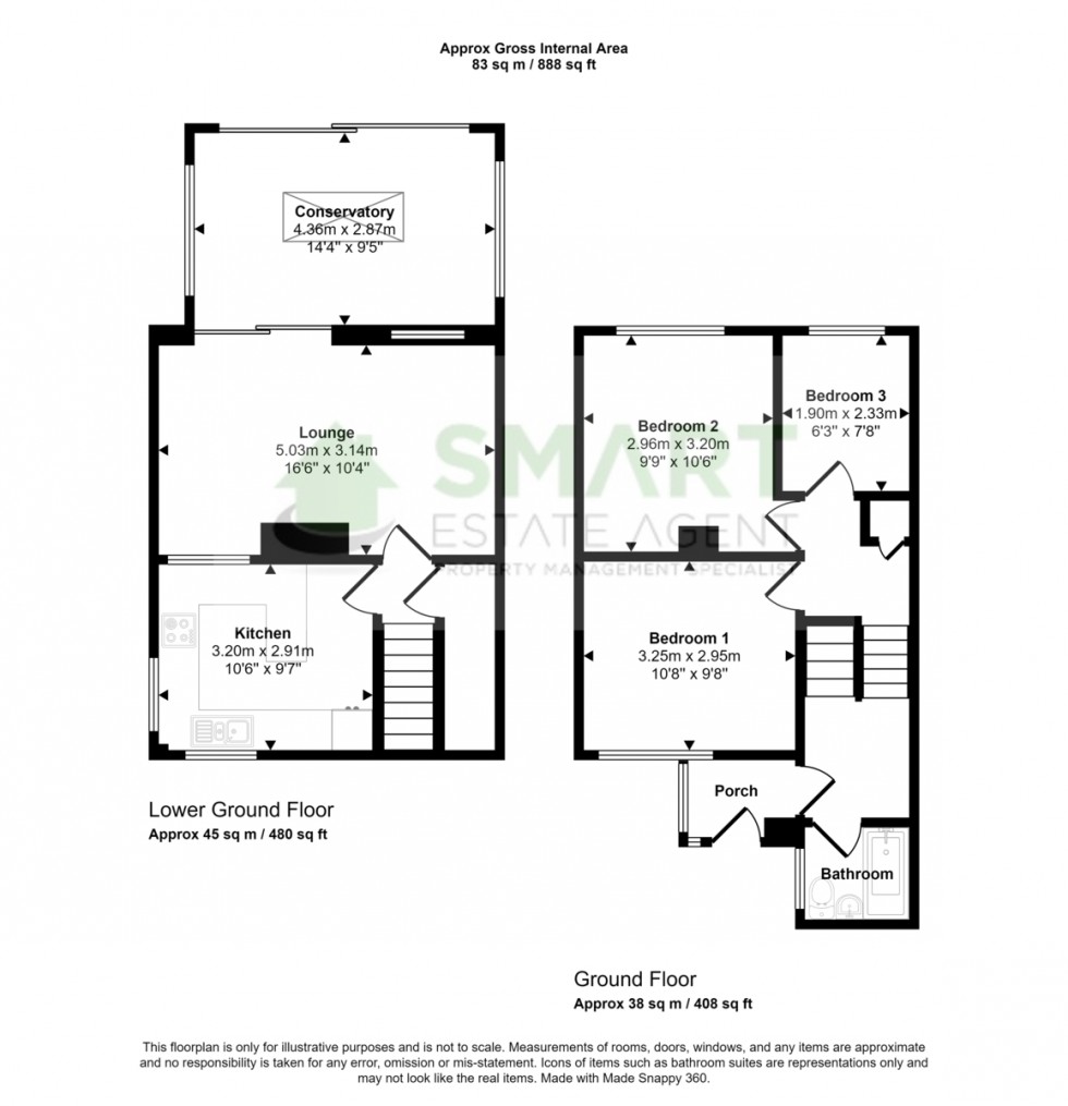 Floorplan for Iolanthe Drive, Exeter
