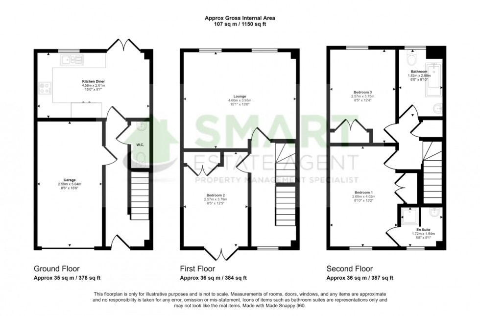 Floorplan for Old Bakery Close, Exeter