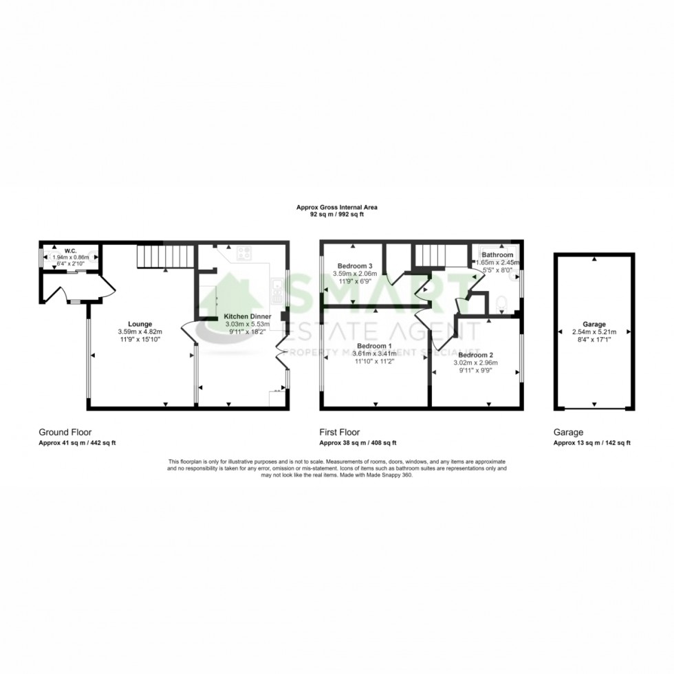 Floorplan for Barley Farm Road, Exeter, EX4