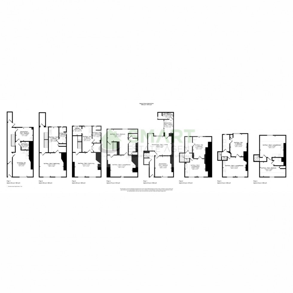 Floorplan for Holloway Street, Exeter, EX2