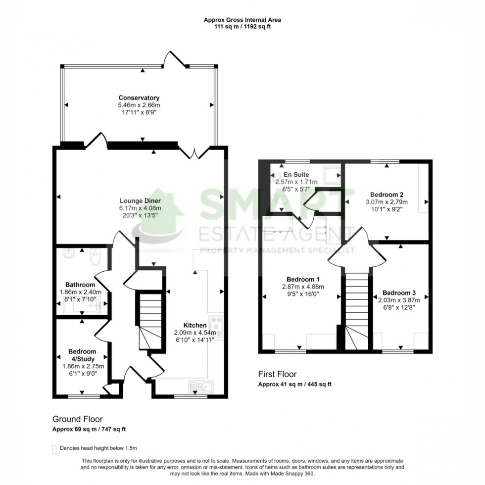 Floorplan for Harrington Lane, Devon, EX4