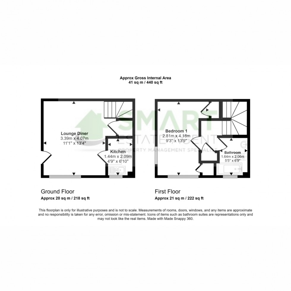 Floorplan for Canberra Close, Exeter, EX4