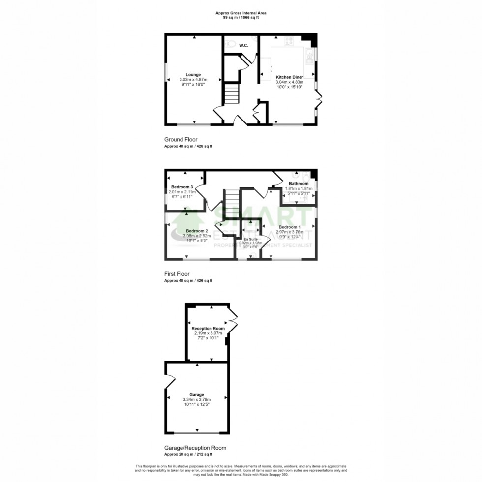 Floorplan for Tithebarn, Exeter, EX1