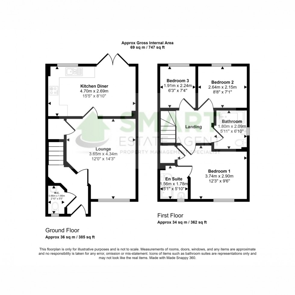 Floorplan for Linton Road, Exeter, EX1