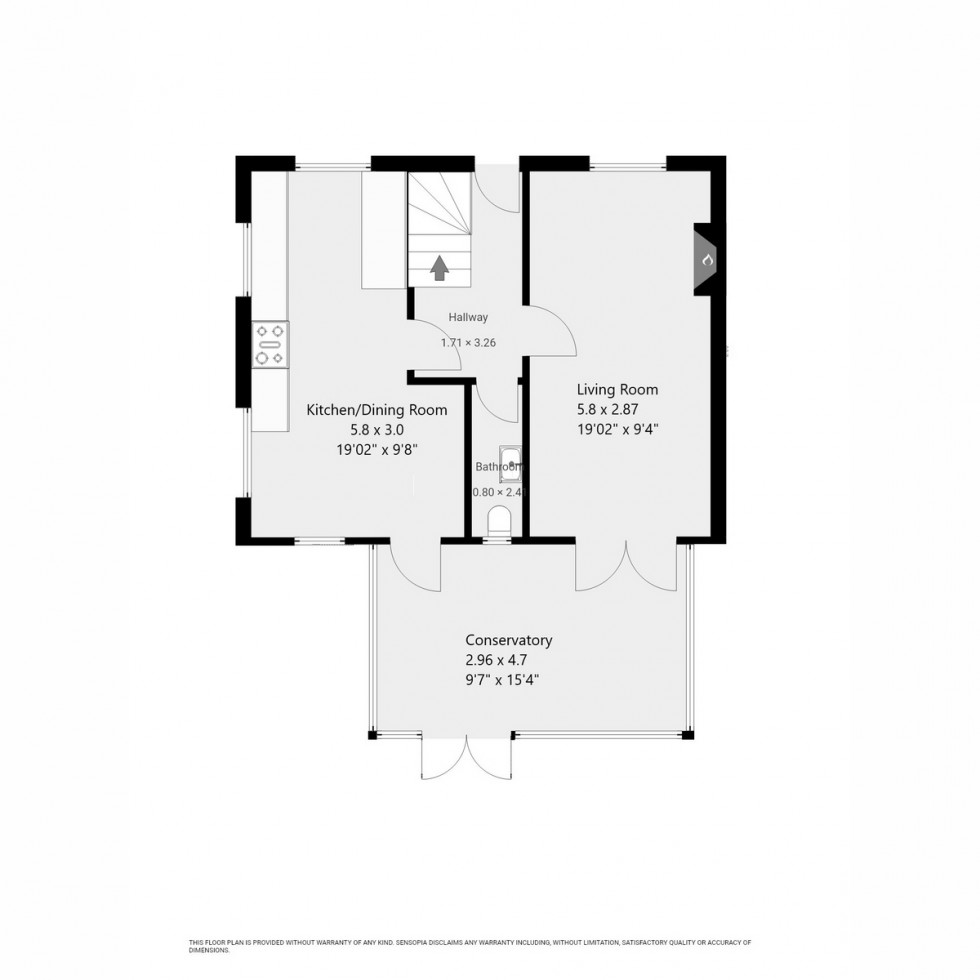 Floorplan for Stoneborough Lane, Budleigh Salterton, EX9