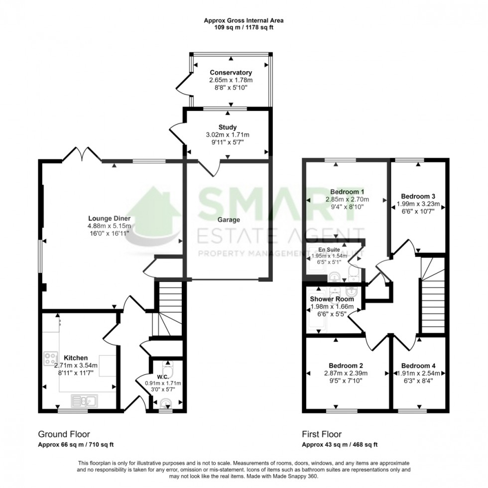 Floorplan for Tremlett Meadow, Exeter, EX5