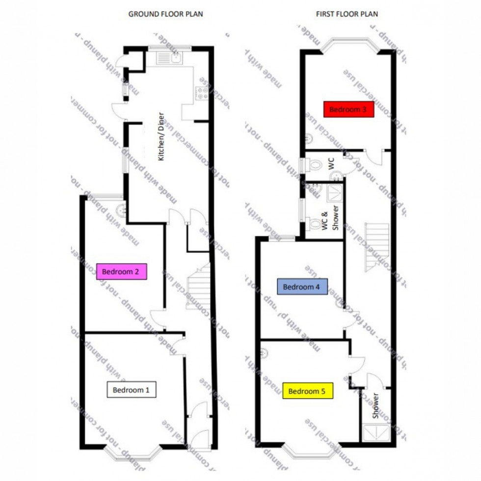 Floorplan for Cowley Bridge Road, Exeter, EX4