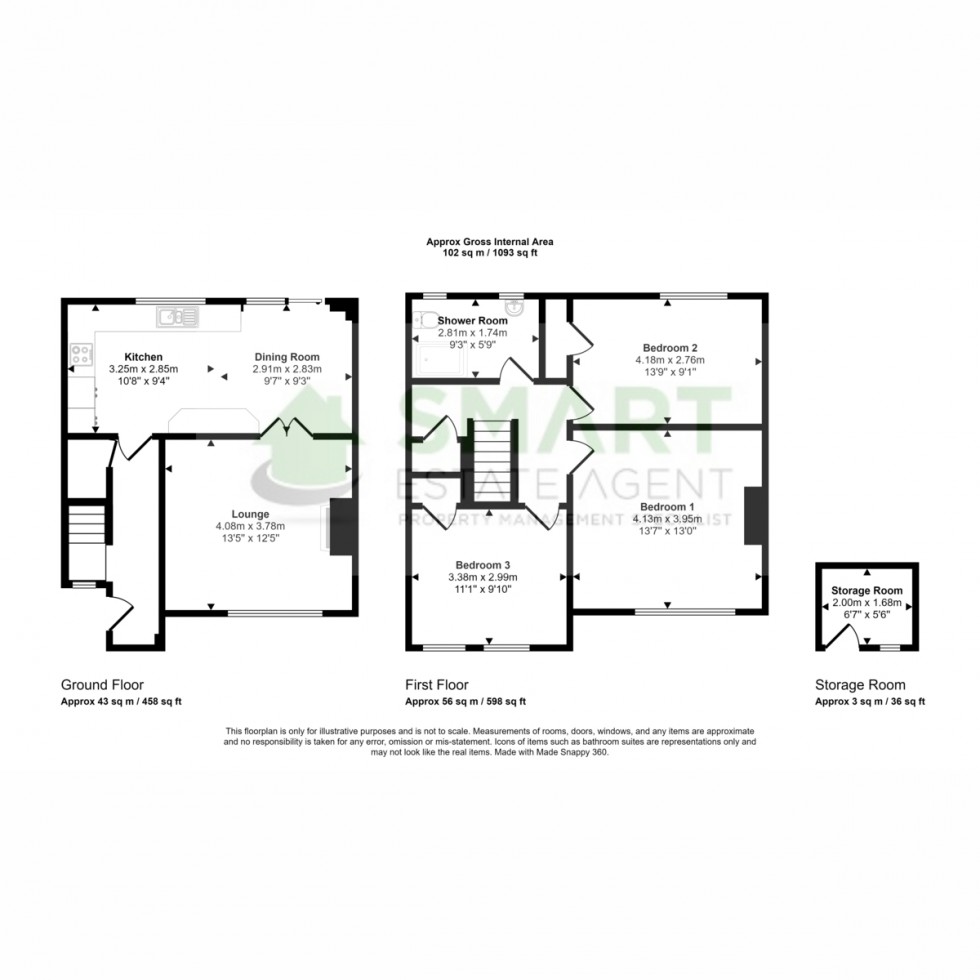 Floorplan for Topsham Road, Exeter, EX2