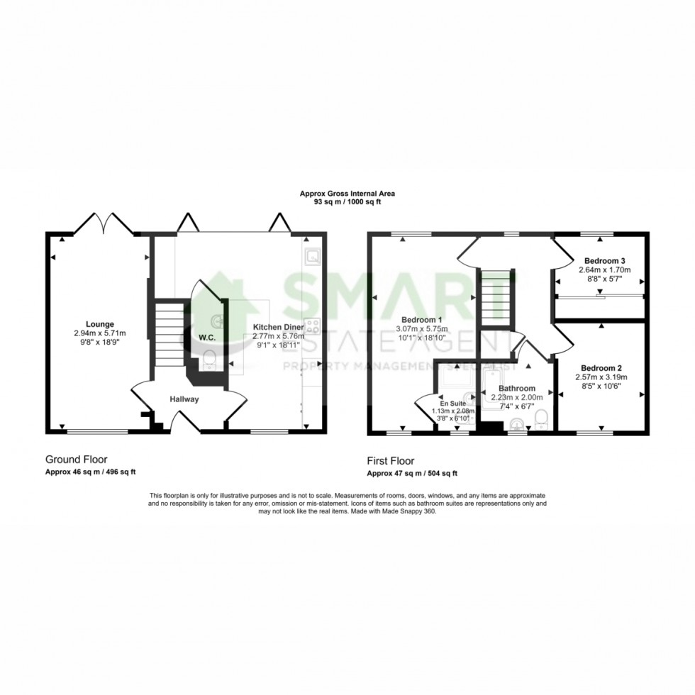 Floorplan for Sweet Coppin, Exeter, EX5