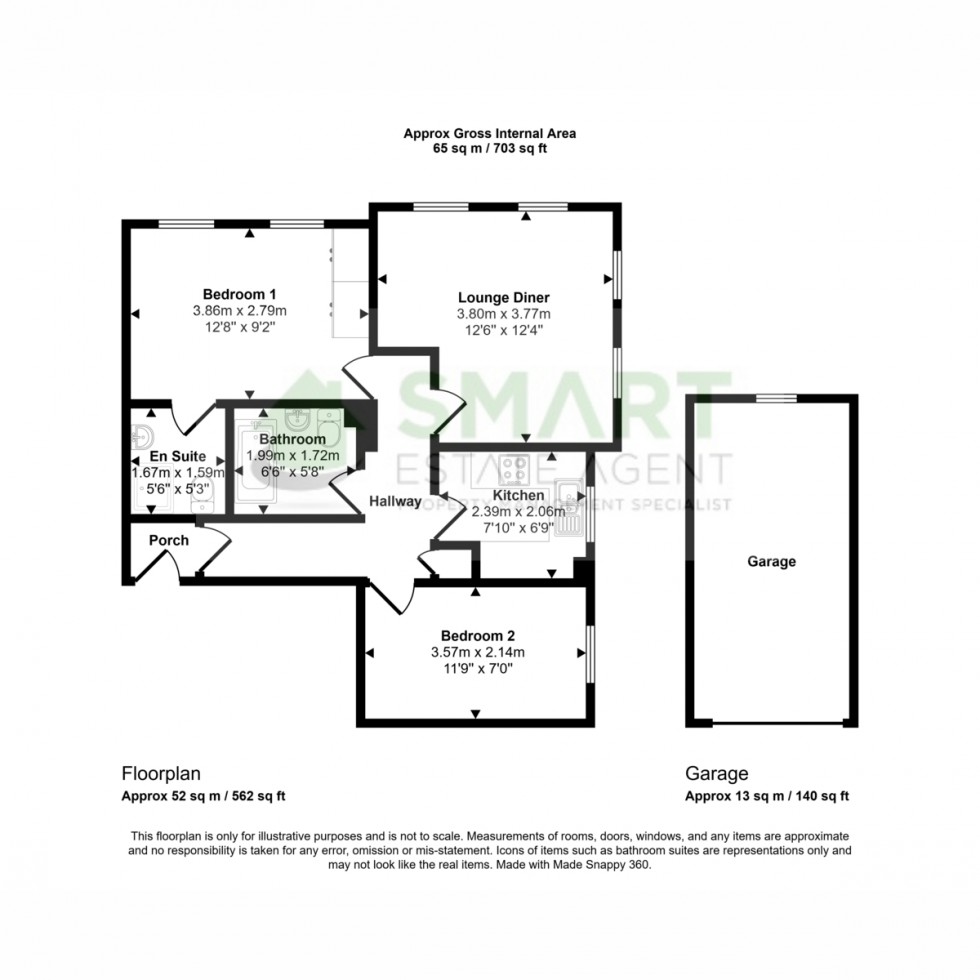 Floorplan for Lewis Crescent, Exeter, EX2